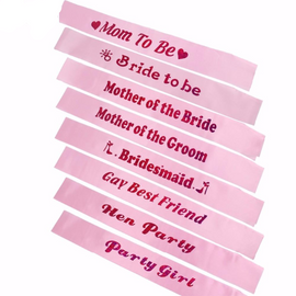 Hen Party Satin Sashes
