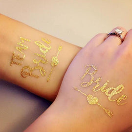 Bridal Shower Temporary Tattoo