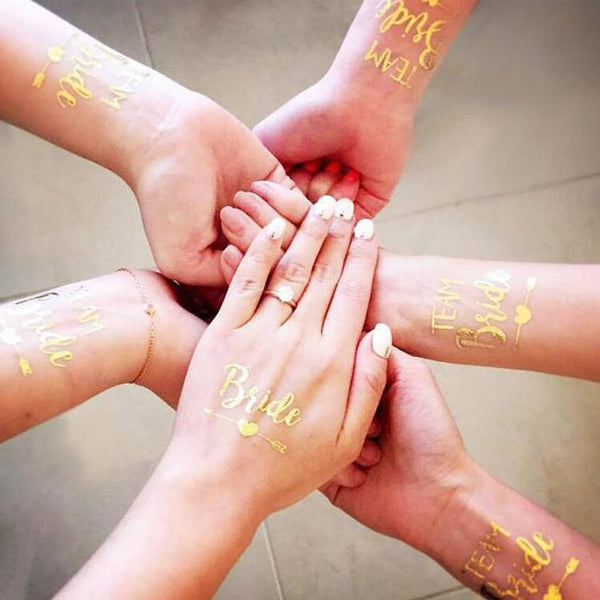 Bridal Shower Temporary Tattoo