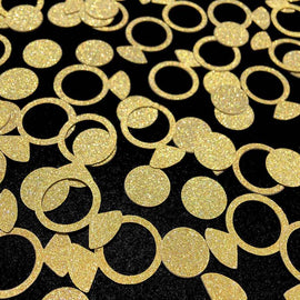 Gold Ring Confetti