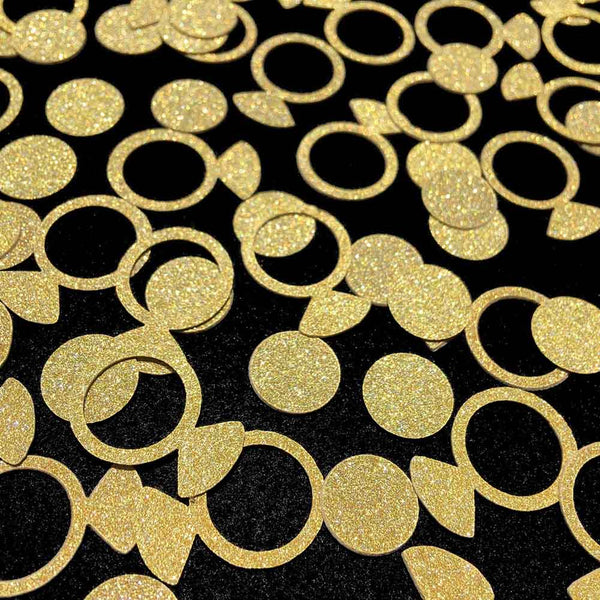 Gold Ring Confetti
