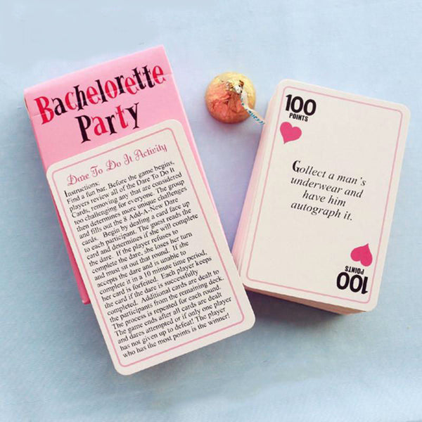 Bachelorette Party Truth Or Dare Cards