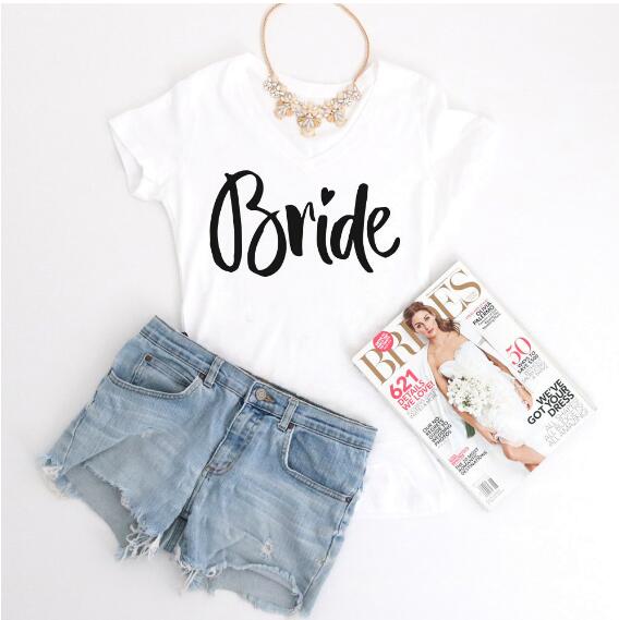 Bride Heart Printed T-Shirt