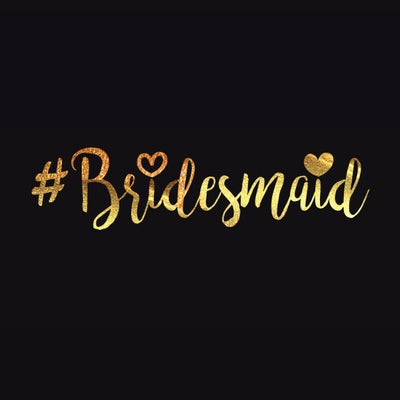 Bridal Shower Temporary Tattoo