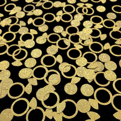 Gold Ring Confetti