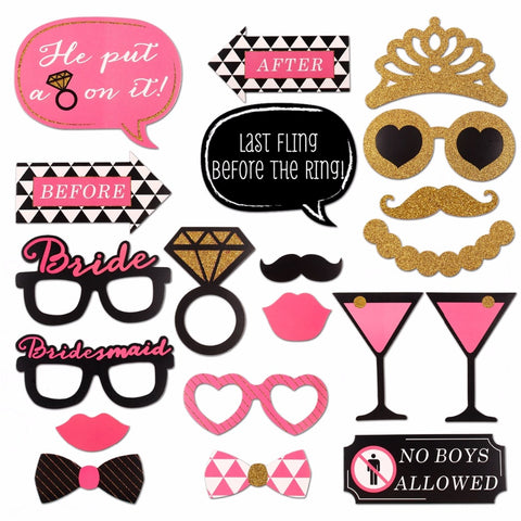 Bride To Be Bridal Shower Photo Booth Props