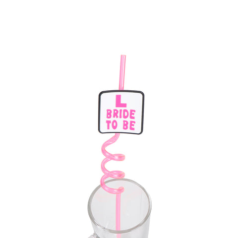 Bride to Be Drinking Straws