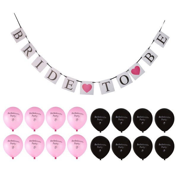 Bachelorette Party Banner and Balloons Set