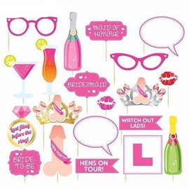 Bridal Shower Party Photo Booth Props