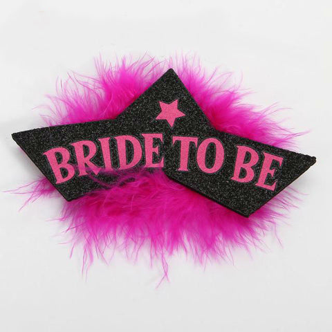Bachelorette Party Fur Badge