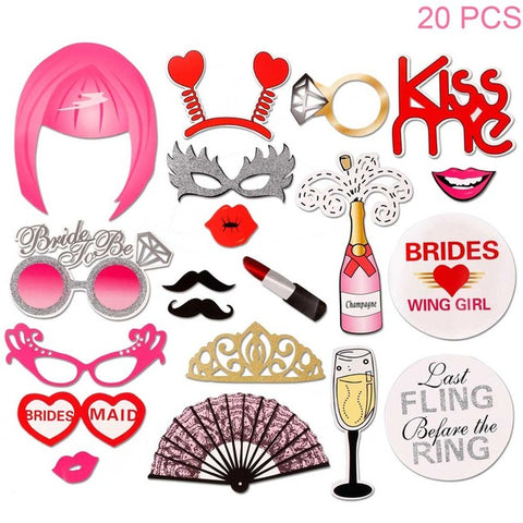 Bride To Be Bridal Shower Photo Booth Props