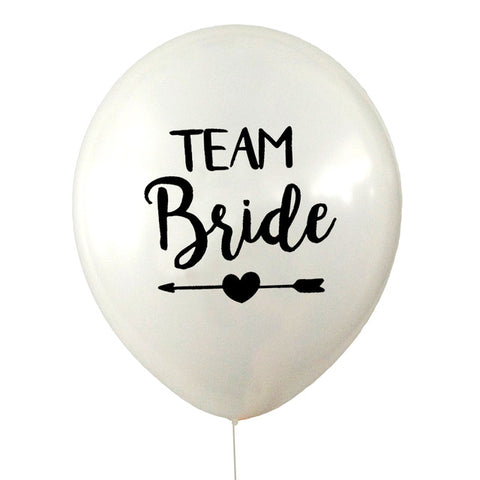 Team Bride Latex Balloon